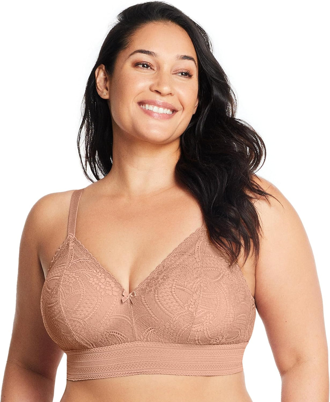 Glamorise Damen Full Coverage Bra, Undurchsichtige 75C Cappuccino, 75C Cappuccino