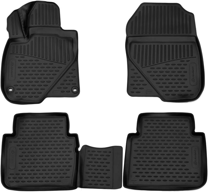 Novline Element Passgenaue Premium Antirutsch Gummi Fussmatten - Honda CR-V, SUV