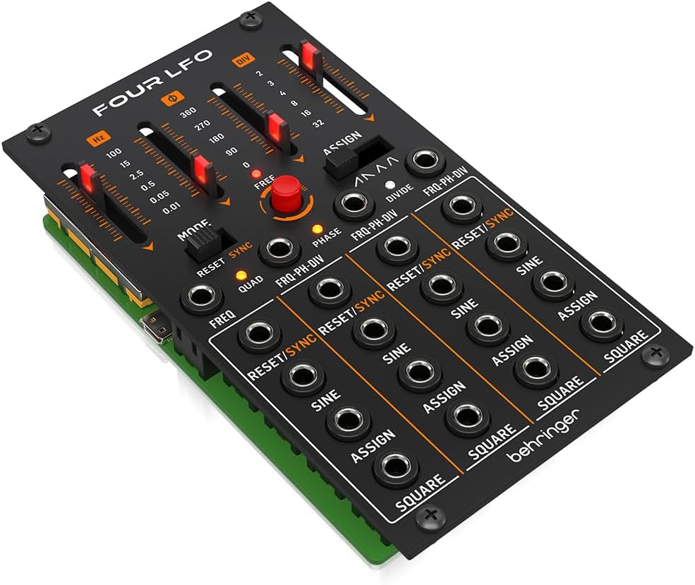 Behringer FOUR LFO Quad-LFO mit zuweisbaren Wellenformen für Eurorack