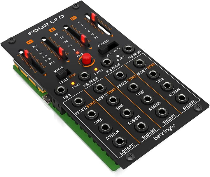 Behringer FOUR LFO Quad-LFO mit zuweisbaren Wellenformen für Eurorack