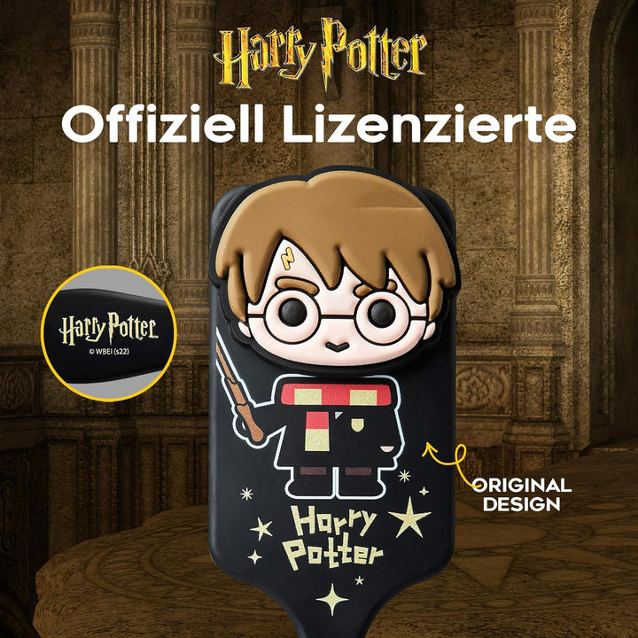 Harry Potter Haarbürste, Chibi-Style Harry Potter Hair Brush, No-Pull Entwirrbürste mit luftgepolste