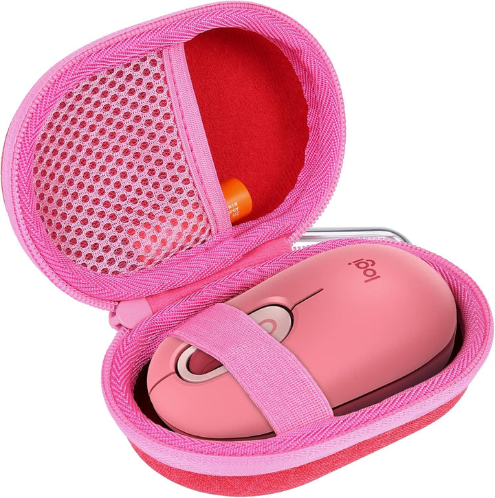 co2CREA Case Harte Reiseschutzhülle Etui Tasche für Logitech Pebble Mouse 2 M350s /M350 Pebble/Logit