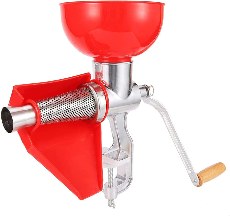 Tomaten Entsafter, Manueller Entsafter aus Aluminiumlegierung für Frucht-Tomaten-Zitronen-Orange-Kiw