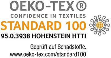 soma Biber Bettwäsche 2 teilig Bettbezug 135x200 cm Kopfkissenbezug 80 x 80 cm anthrazit Barock Blum