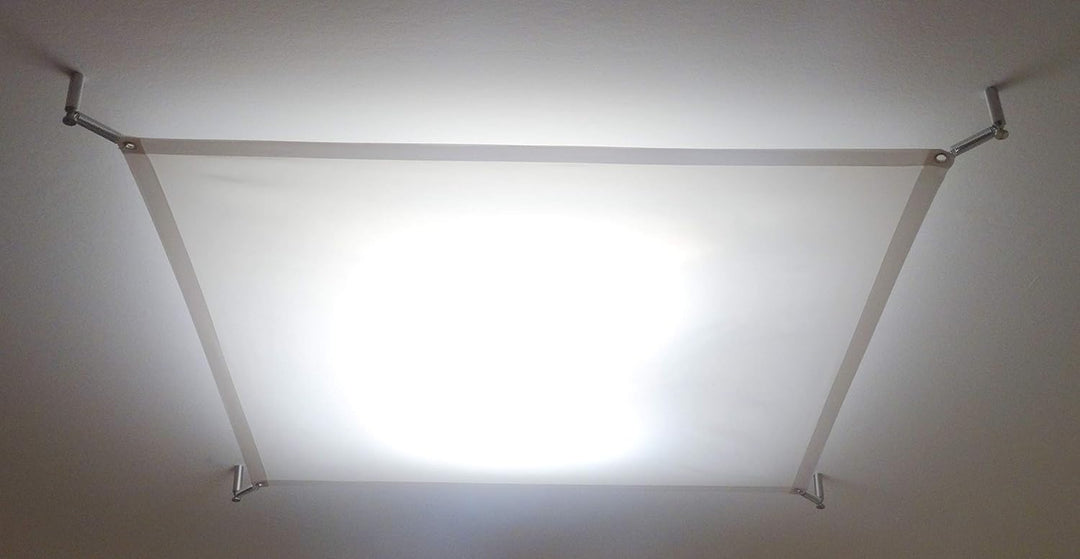 HARDWARESET f. SCREENBASE Studio-LICHTSEGEL KOMPLETTES DECKENHALTER-Set, Hardware for Textile Studio