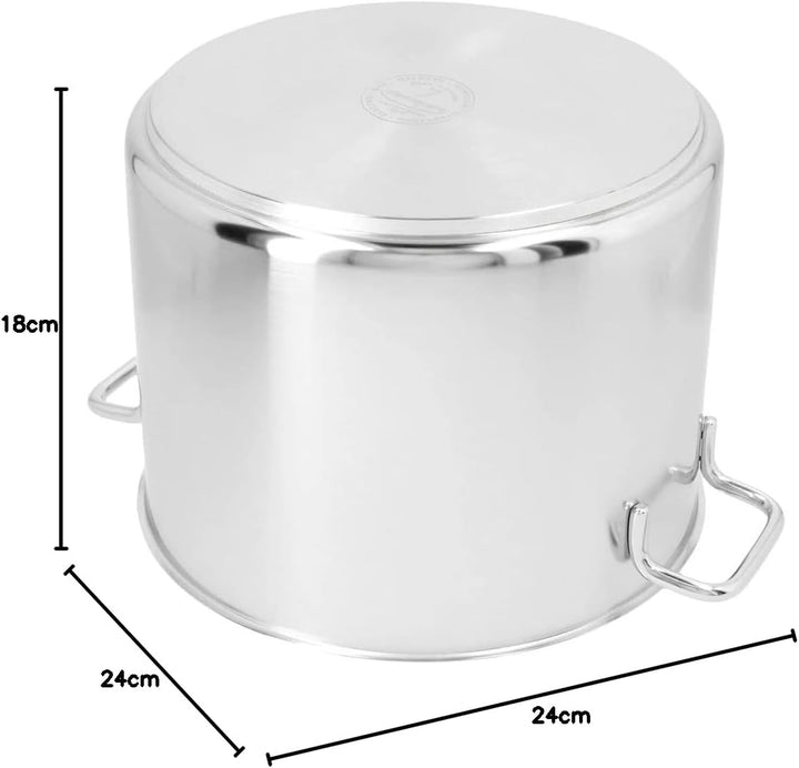demeyere Apollo Deep stockpot Kitchen Acessory, Edelstahl, Silber