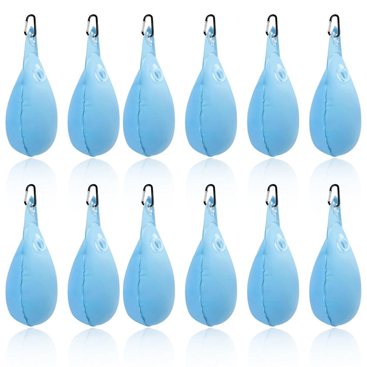 12 Stück Wassersack Pool, 35 x 23,5 cm Wasserbeutel für Schwimmbäder | Verstärktes PVC Pool Wandtasc
