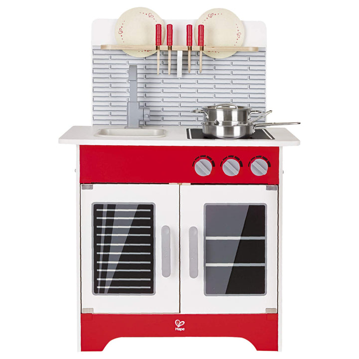 Hape E3144 Kleinkindspielzeug "Stadtcafé-Spielküche"