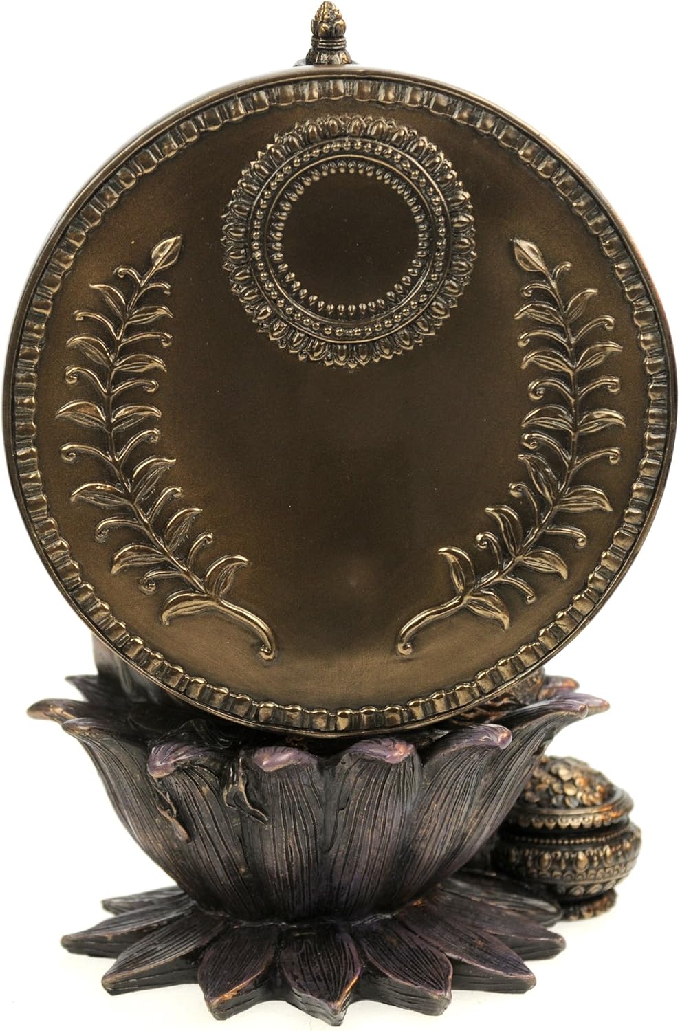 original Veronese, Lakshmi, Hindu Göttin des Glücks, der Liebe und des Wohlstandes auf Lotosthron, b