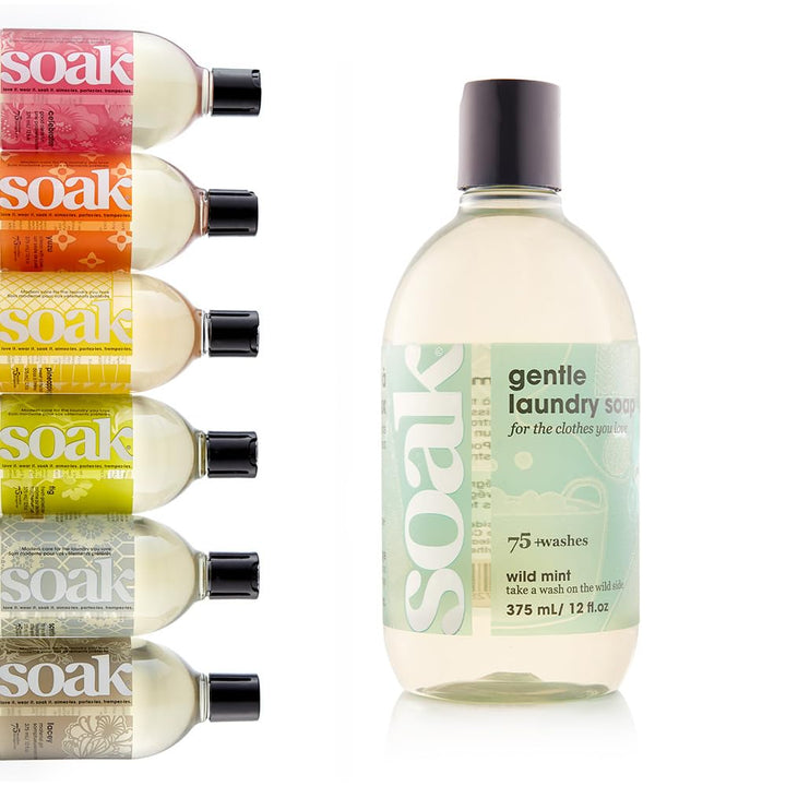 SOAK - Feinwaschmittel, Modern Laundry Care, Umweltfreundlich, 375ml Mint Wild Mint 375.00 ml (1er P