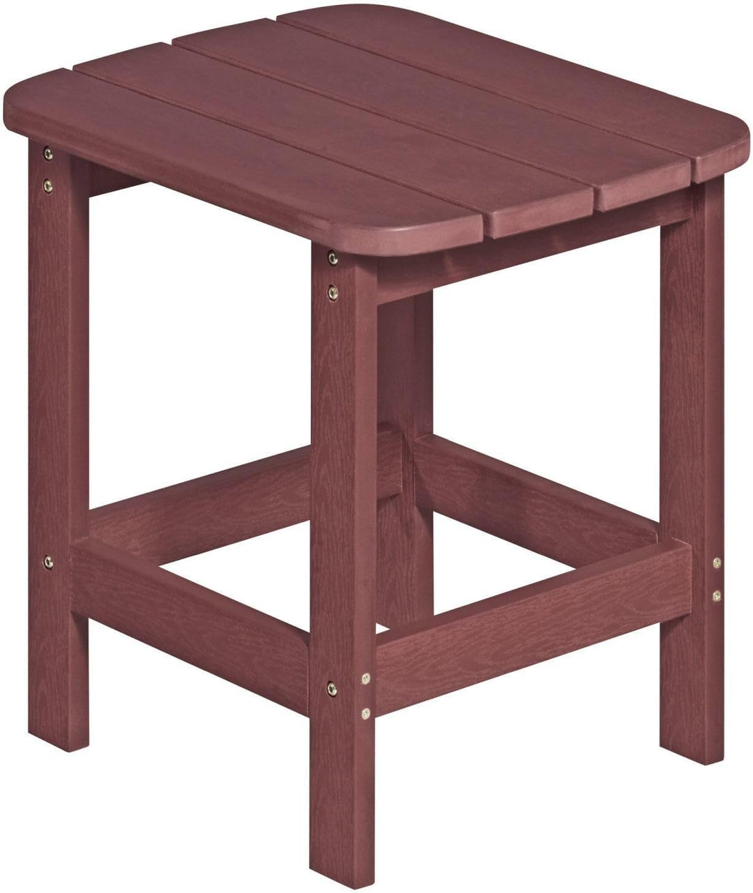 NEG Design Adirondack Tisch Marcy Beistelltisch täuschend echte Holzoptik, wetterfest, UV- und farbb