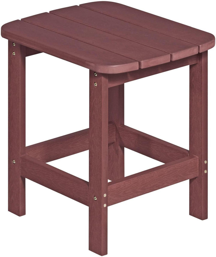 NEG Design Adirondack Tisch Marcy Beistelltisch täuschend echte Holzoptik, wetterfest, UV- und farbb