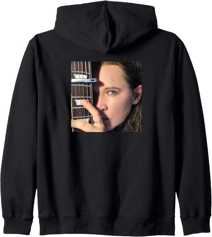Rockgitarrenspieler Kapuzenjacke