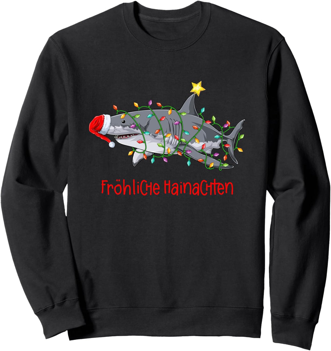 Tauchen für Taucher Fröhliche Hainachten Tauch Taucher Sweatshirt