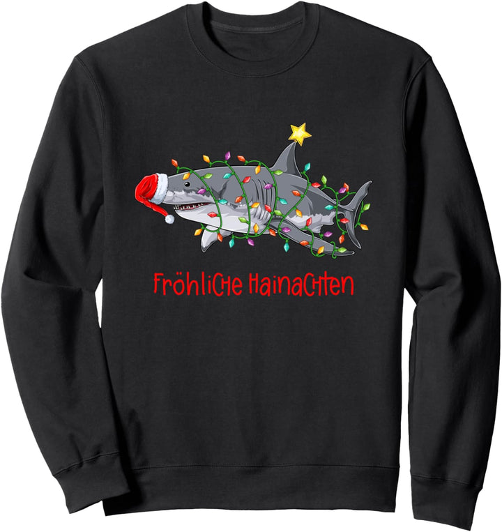 Tauchen für Taucher Fröhliche Hainachten Tauch Taucher Sweatshirt