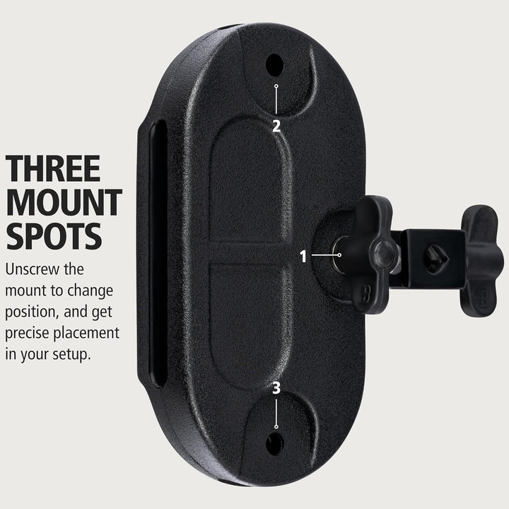 MEINL Percussion High Pitch Block - Black (MPE3BK) Höher Klang, Höher Klang