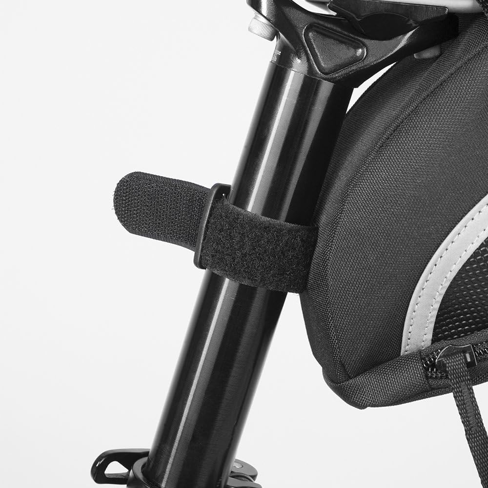 BV Fahrrad-Satteltasche, Unisex Fahrradtasche, Bicycle Strap-On Saddle/Seat Bag, L