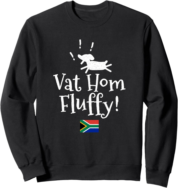 Vat Hom Flauschiger lustiger südafrikanischer kleiner Sweatshirt