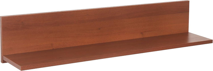 RICOO Wandregal 98 x 19 x 19 Braun Rustikal Eiche, Spanplatte aus Holz, Hängereral WM052-ER, Regal W