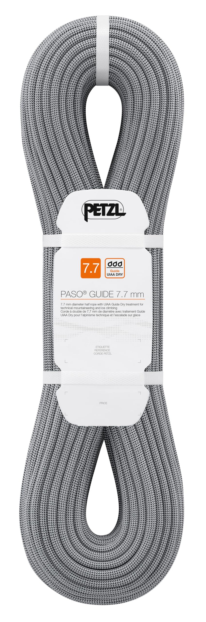 PETZL Verticality Halbseil 60m grau, 60m grau