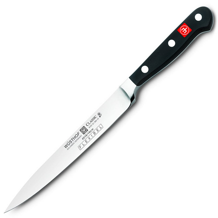 Wüsthof Fischfiliermesser, Classic (4518-7/16), 16 cm Klingenlänge, geschmiedet, rostfreier Edelstah