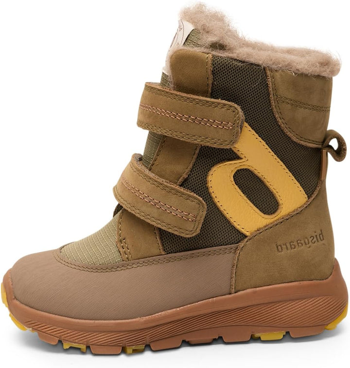 Bisgaard Unisex Kinder Spencer Tex Fashion Boot 23 EU Moss, 23 EU Moss