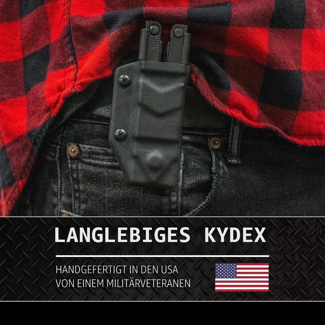 Clip &amp; Carry Kydex Multitool-Hülle für Gerber MP600 ~ passend für Stumpfe Nasen- und Nadelstumpfmode