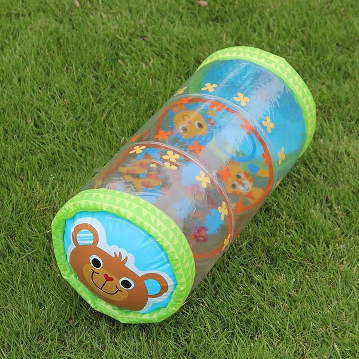 Aufblasbarer Babyroller Krabbelroller mit B?llen und Gl?ckchen f¨¹r Babys 3-36 Monate ¨C Multifunkti