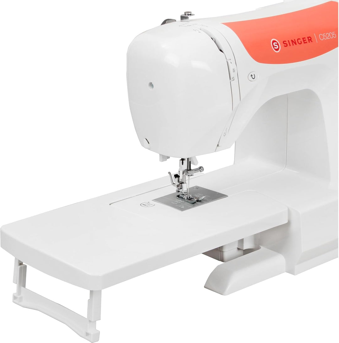 Singer C5205 Nähmaschine, weiss/orange