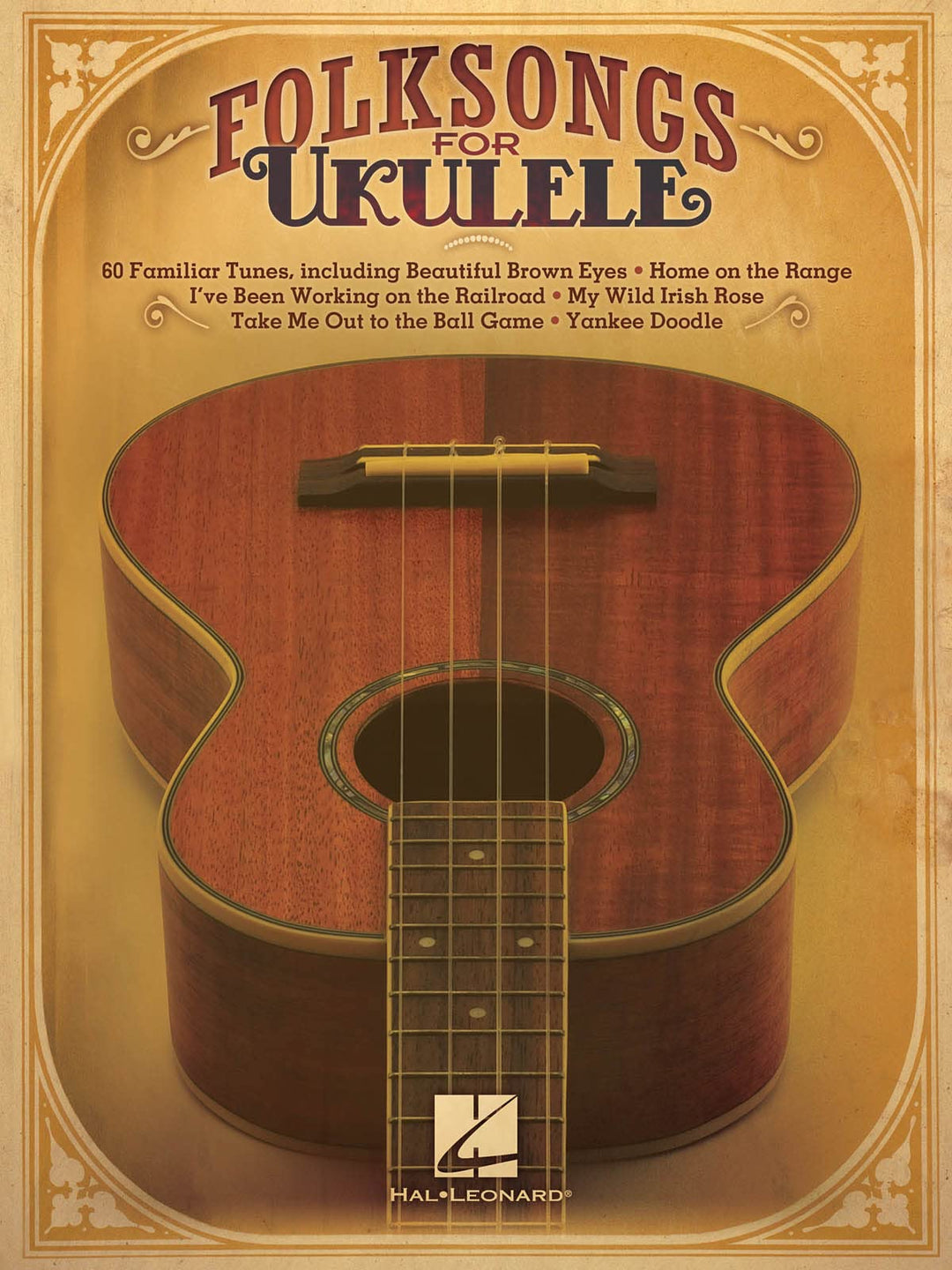 Folk Songs For Ukulele: Songbook für Ukulele (Ukelele), Taschenbuch