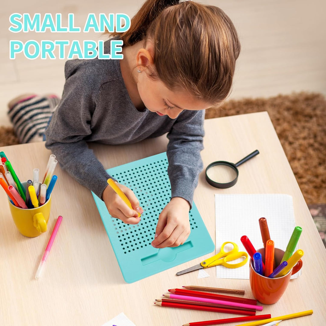 AIVORO 2 Stück Kinder Magnetische Zeichenbretter: Kinderdas Magische Magnetspiel - Kleines Magnetisc
