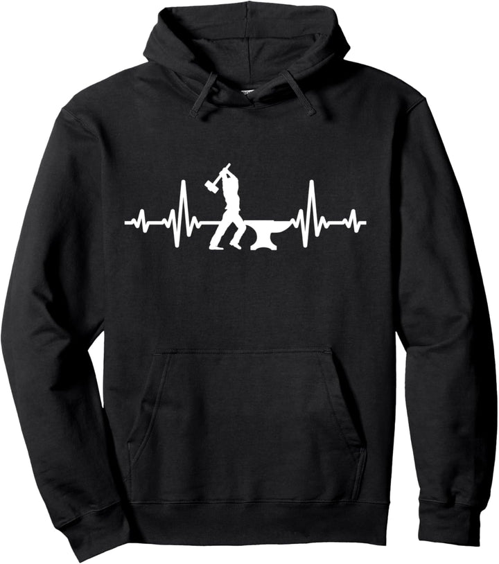 Schmied Hufschmied Schmiedezange Schmiedewerkzeug Schmieden Pullover Hoodie
