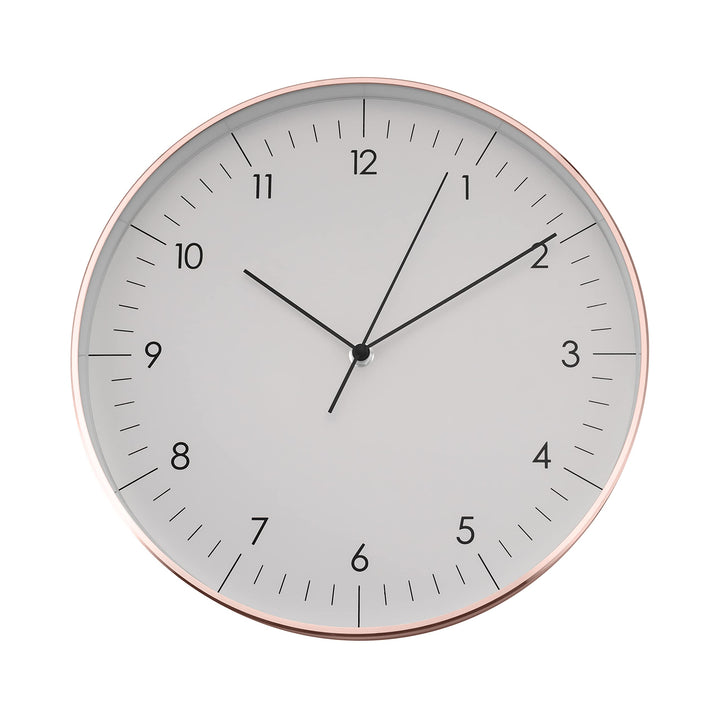 LUUK LIFESTYLE Grosse Quarz Wanduhr in nordischem Design, Küche, Kinderzimmer, Wohnzimmer, Diele, ge