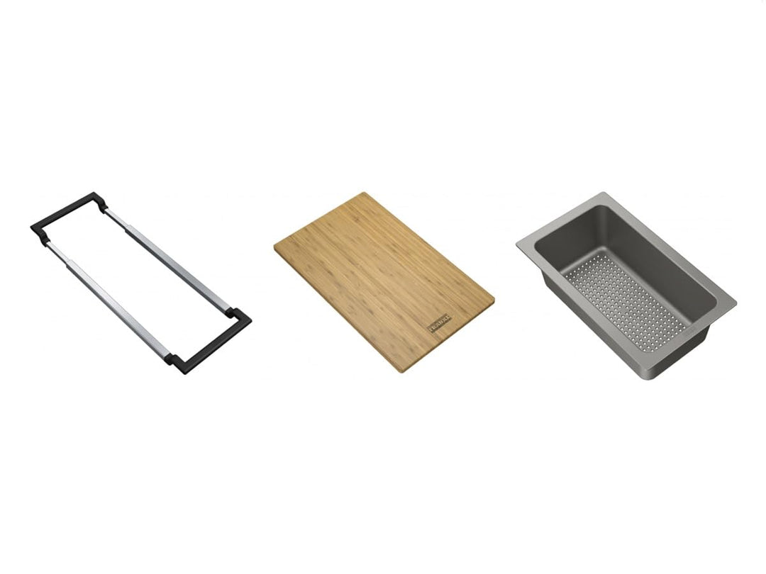 Franke AIUS100 Universal Küchenspüle Zubehörsystem 53.5 cm Rostfreier Edelstahl, 53.5 cm Rostfreier