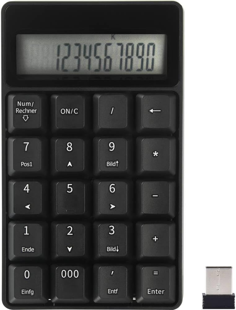 Renkforce RF-NK-201 Wireless Digital Pad Audio-Anschluss schwarz