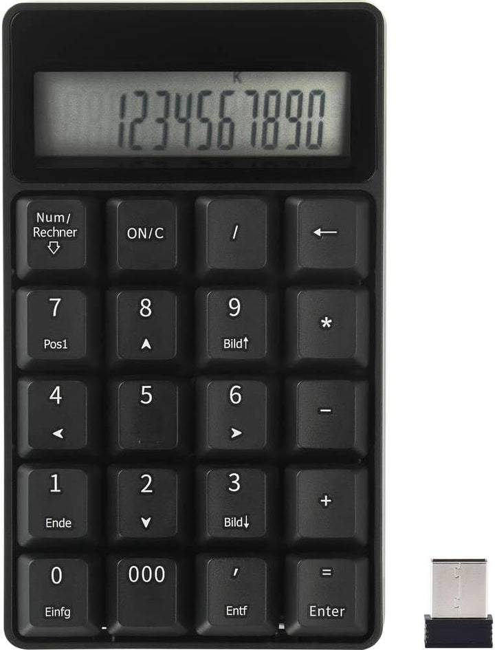 Renkforce RF-NK-201 Wireless Digital Pad Audio-Anschluss schwarz