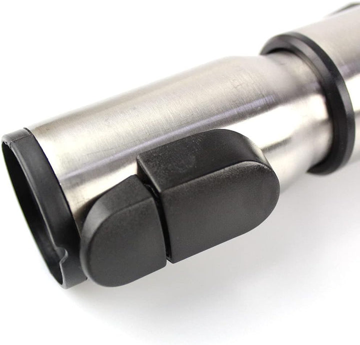 Premium Edelstahl Teleskoprohr geeignet für alle Miele Staubsauger - mit Klick-Funktion - 35 mm Ansc