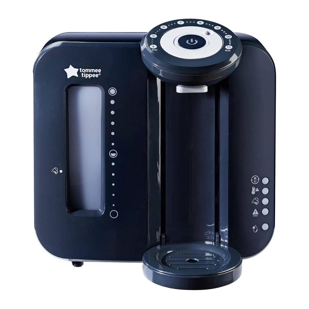 Tommee Tippee Perfect Prep Flaschenzubereiter mit Antibakteriellem Filter, Schwarz Schwarz 1 Stück (