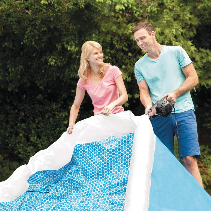 Intex 6ft x 20in Easy Set Swimming Pool #28101, Blue 183cm x 183cm x 51cm Aufstellpool (ohne Filter)