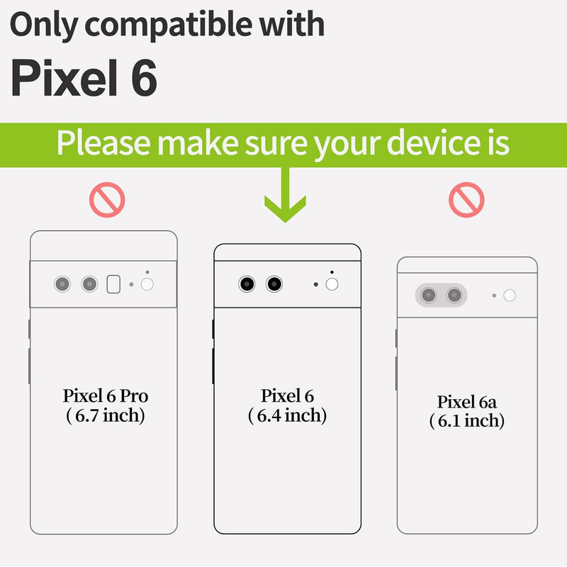 Carveit Handyhülle für Google Pixel 6 Case [Holz und TPU Silikon Hybrid hülle] Stossfeste Stossstang