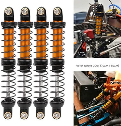 RC Stossdämpfer Dämpfer, RC Ersatzteile 70 mm-120 mm Metall Fernbedienungs Fahrzeugöl Federungs Stos