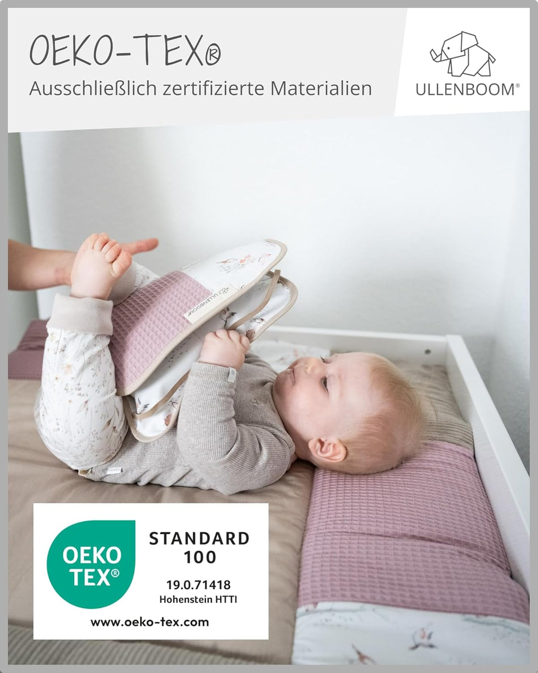 ULLENBOOM ® Windeltasche für unterwegs Märchenwald (Made in EU) - Wickeltasche für bis zu 3 Windeln,