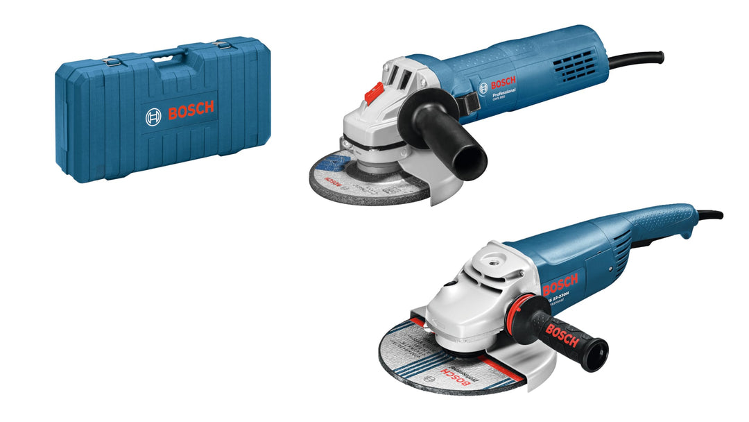Bosch Professional Winkelschleifer-Set GWS 22-230 P + GWS 880 (im Tragekoffer) P-Version + GWS 880 i