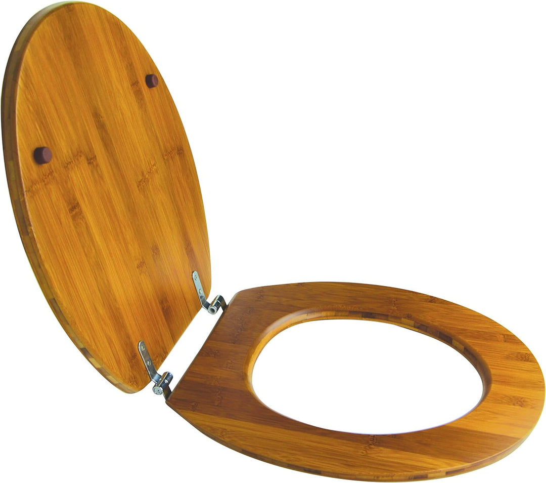 Wirquin 20719732 WC Deckel, Casual Line Bamboo Bambus, Natur