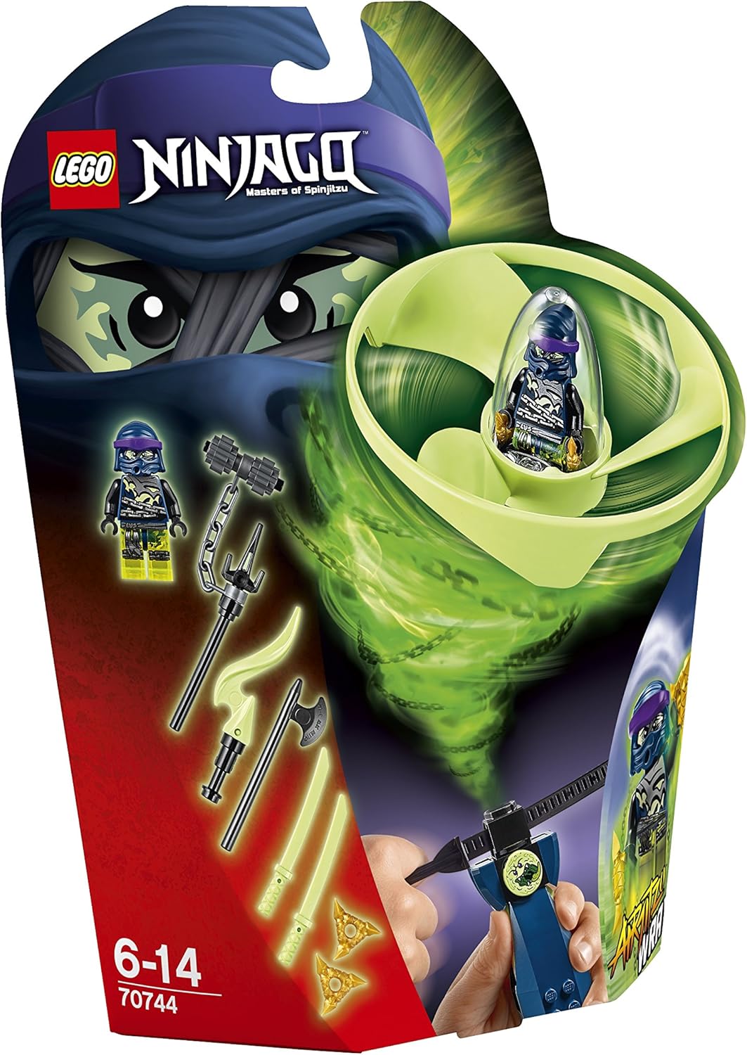 LEGO Ninjago 70744 - Airjitzu Wrayth Flieger 70744 Wrayth, 70744 Wrayth
