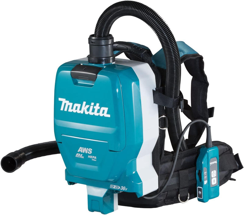 Makita DVC265ZXU, Rucksackstaubsauger 2x18V (ohne Akku ohne Ladegerät), Farbe, Size, único