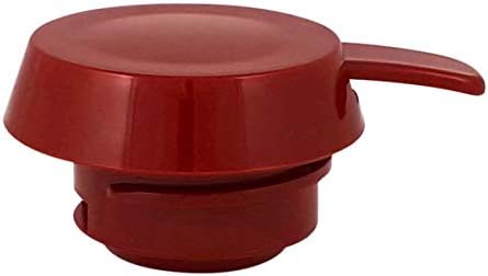 Helios Servitherm Thermoskanne Rot 0,3L – 6h Heiss - Hält Getränke heiss & kalt – Einhandbedienung -