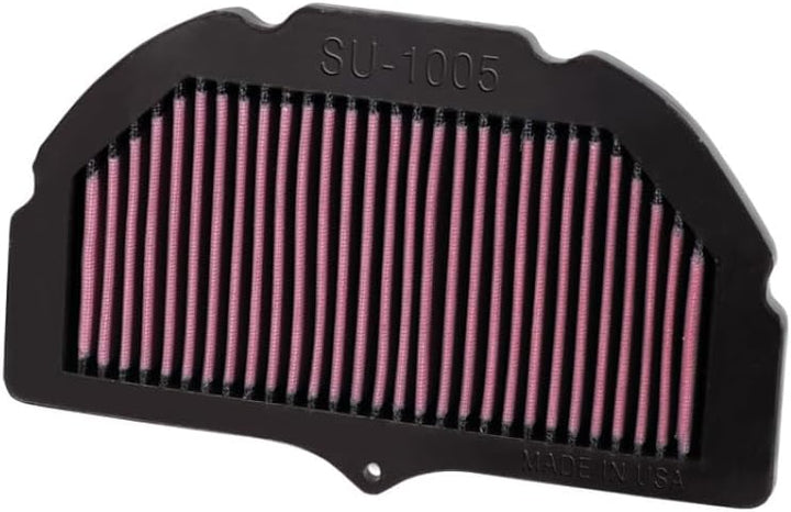 K&N SU-1005 Motorrad K&N Tauschluftfilter Suzuki GSX-R 1000, Rot