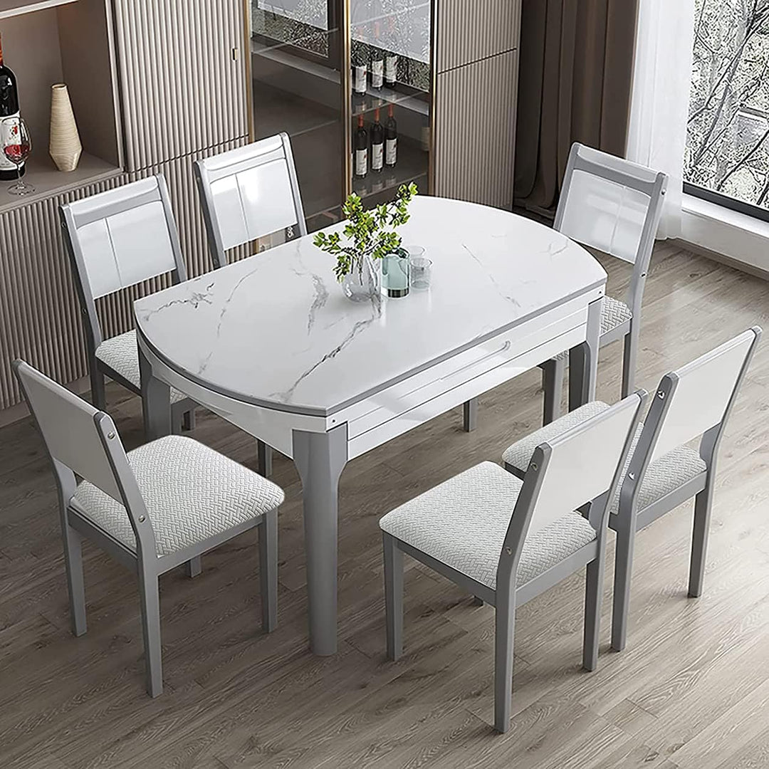 LANSHENG Stuhlbezug Sitzfläche Waschbarer Stretch Wasserdicht Jacquard Bezug für Stühle Esszimmerstu