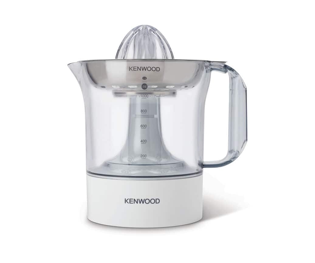 Kenwood JE 290 True-Serie / Zitruspresse / 1,0 Liter / Edelstahlsieb / 40 Watt / Weiss